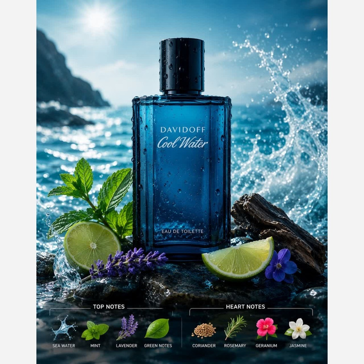 عطر گرمی کول واتر مردانه