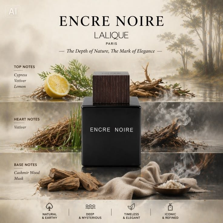 عطر گرمی مردانه لالیک بلک