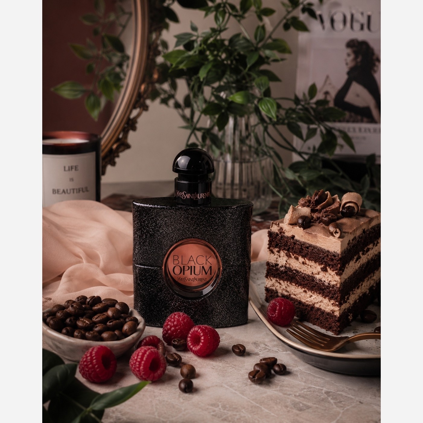 عطر گرمی زنانه بلک اوپیوم